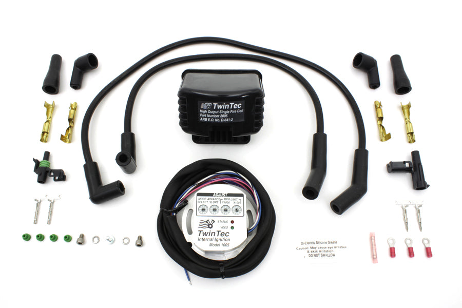 HARLEY Daytona Twin Tec Interne Zündanlage Passend für 1971-2003 XL, 1984-1999 FXST, 1986-1999 FLST,