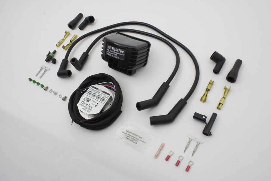 HARLEY Daytona Twin Tec Interne Zündanlage Passend für 1971-2003 XL, 1984-1999 FXST, 1986-1999 FLST,