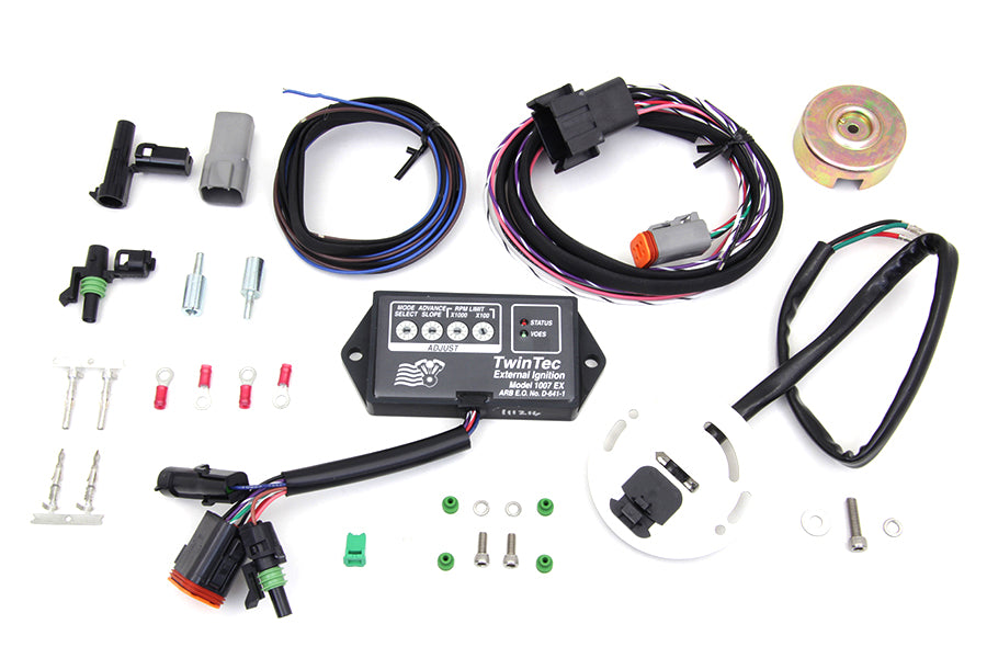 HARLEY Externes Zündmodul Single Fire Passend für 1971-1984 FX, 1970-1984 FL, 1979-1984 FLT, 19