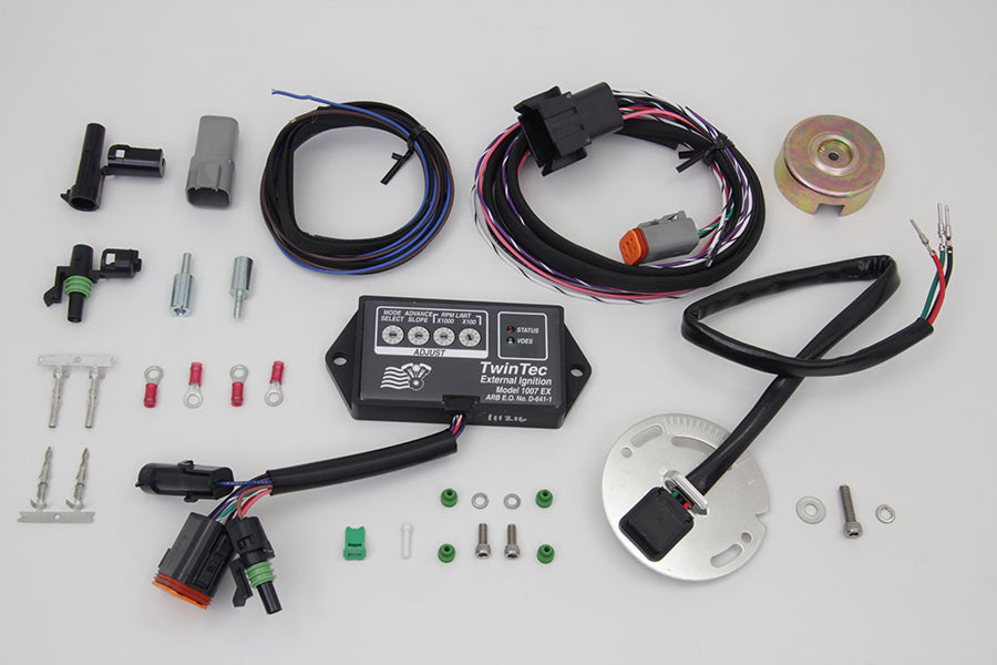 HARLEY Externes Zündmodul Single Fire Passend für 1971-1984 FX, 1970-1984 FL, 1979-1984 FLT, 19
