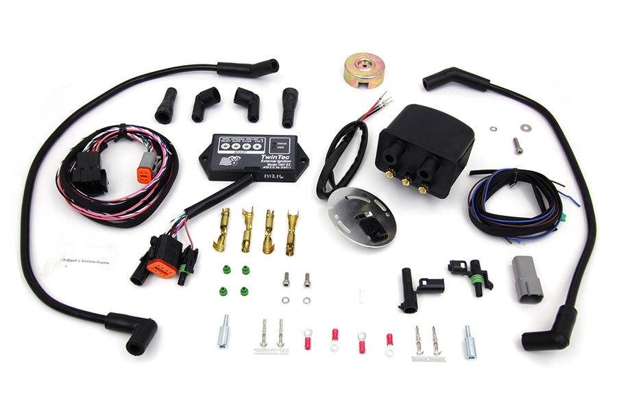 HARLEY Externe Zündmodul-Komplettkit für Einzelfeuer Passend für 1970-1984 FL, 1971-1984 FX, 1979-1