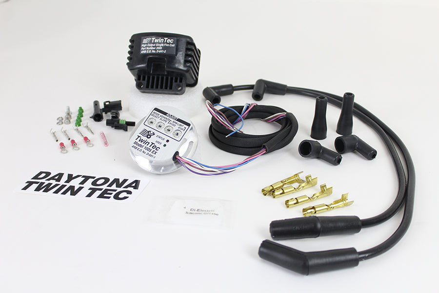 HARLEY Twin Tec interne Zündanlage, passend für 1970–1999 FLT, 1970–1999 FLT, 1991–1999 FXD, 1971–2