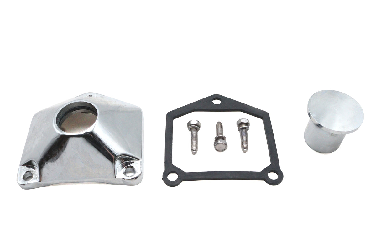 HARLEY Ultima Anlassermagnetabdeckung mit Druckknopf passend für 0- Ersatz, für 1.4 und 1.7