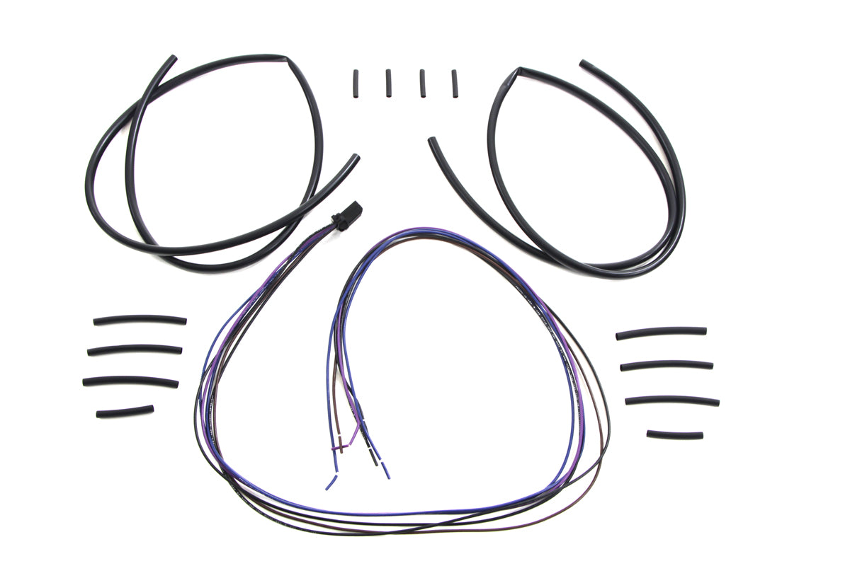 HARLEY Front Blinkerverlängerungskabelsatz 36 Zoll passend für 2011-2017 FXST, 2011-2017 FLST, 2012