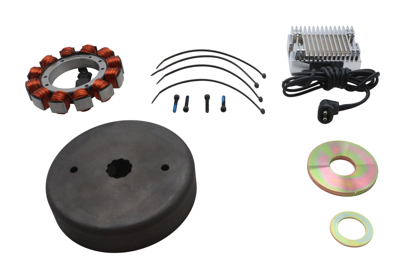 HARLEY Ultima Ladesystem Kit 32 Amp Passend für 1979-1998 FLT, 1979-1998 FLT, 1982-1994 FXR, 198