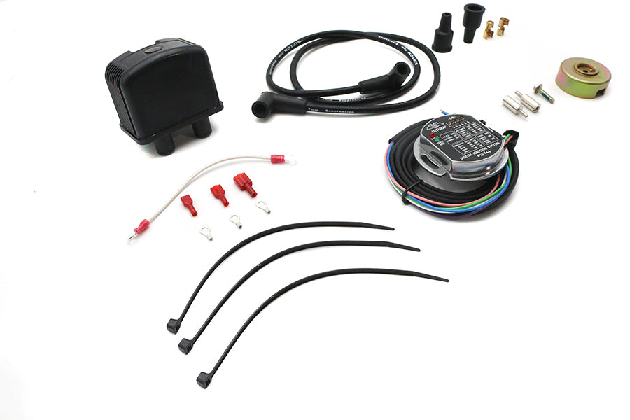 HARLEY Komplettes Ultima Programmierbares Zündkit Passend für 1971-2003 XL, 1984-1999 FXST, 1986-1999 FL