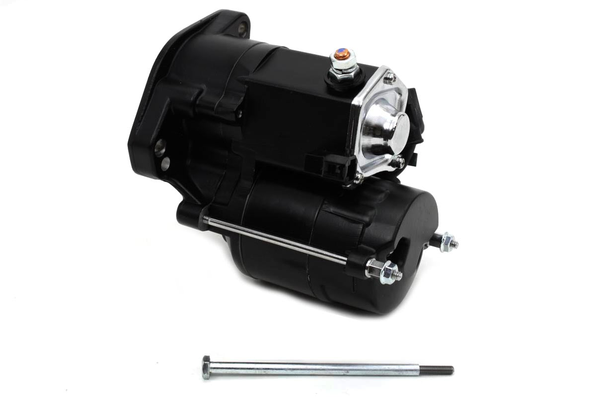 HARLEY Volt Tech Starter Motor 1.7kW Black fits 1989-2006 FXST,  1989-2006 FLST,  1989-2006 FLT,  1991-2005 FXD,