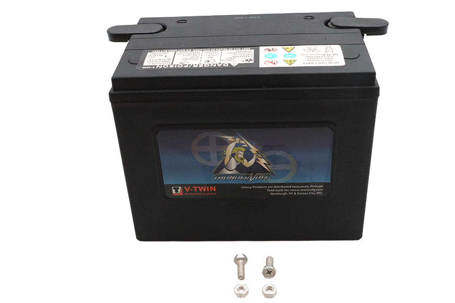 HARLEY Ultima 12 Volt AGM Thundervolt Batterie Passend für 1965-1984 FL,   1965-1984 FL,   1965-1984 FLH,