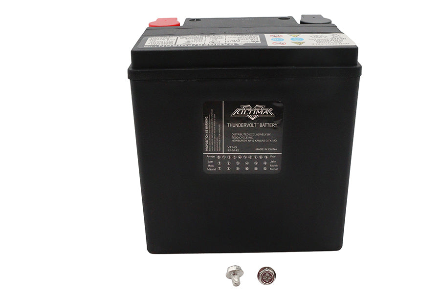 HARLEY Ultima 12 Volt AGM Thundervolt Batterie passend für 1997-UP FLT, 1997-UP FLH,