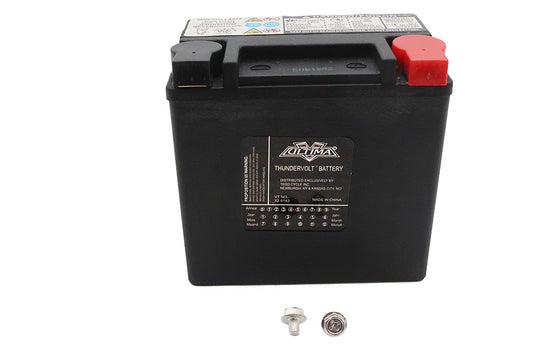 ハーレー ウルティマ 12V AGM サンダースボルトバッテリー 2004-2004 XL適合、
