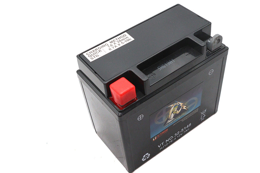 HARLEY Ultima 12 Volt AGM Thundervolt Batterie Passend für 1970-1978 FX, nur Kickstarter 1970-1978 XL, Kickst