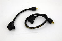 HARLEY Sumax Zündkerzenkabelsatz 8.2mm schwarz passend für 1984-1999 FXST, 1984-1999 FLST, 1991-1998 FXD,