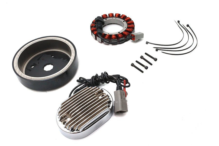 HARLEY Ultima Lichtmaschinen-Ladekit 38 AMP Passend für 1999-2006 FLT, 1999-2006 FXST, 1999-2006 FLST,