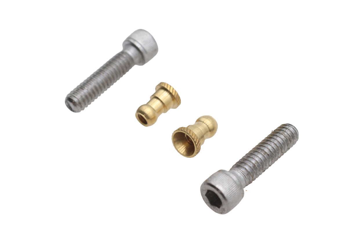 Rajah Spark Plug Ends with Brass Nuts