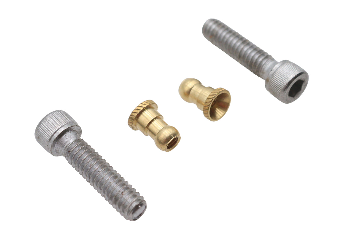 Rajah Spark Plug Ends with Brass Nuts