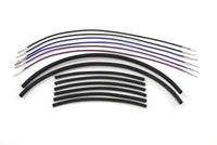 HARLEY Blinkerkabel 12 Zoll Verlängerungssatz Passend für 1996-UP FXST, 1996-UP FLST, 1996-2017 FXD,