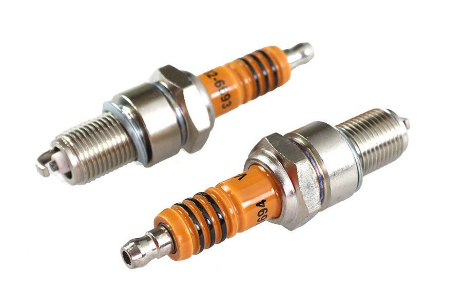HARLEY V-Twin Performance Zündkerzen-Set passend für 1984-1998 FXST, 1984-1998 FLST, 1984-1998 FLT, 1