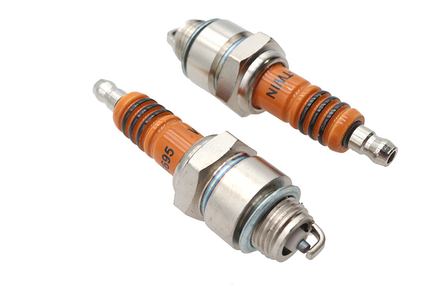HARLEY V-Twin Performance Zündkerzen-Set passend für 1948-1974 FL, 1971-1974 FX,