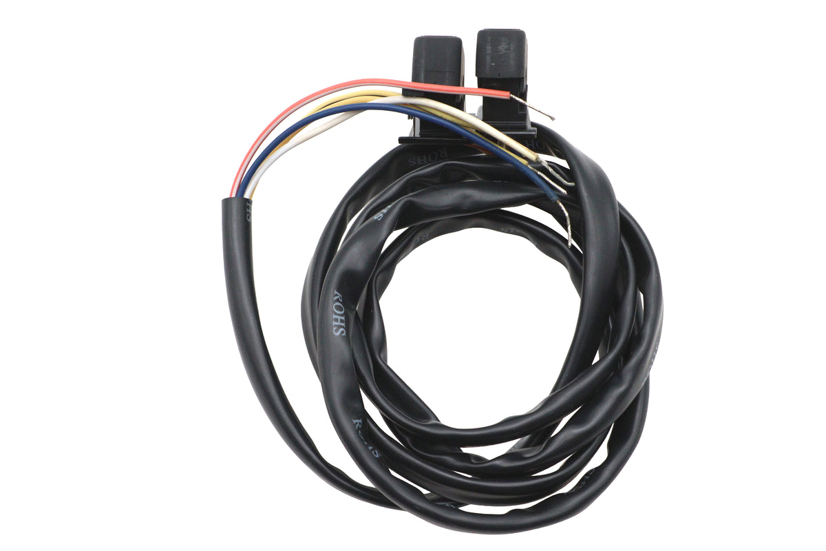 HARLEY Lenkerschalter Dimmer und Hupe Schwarz Passt für 1996-UP FXST, 1996-UP FLST, 1996-UP FLT, 19