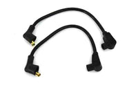 HARLEY Sumax schwarzes 8mm Zündkerzenkabel-Set passend für 1982-1994 FXR, 1982-1994 FXR, 1986-1998 XL,