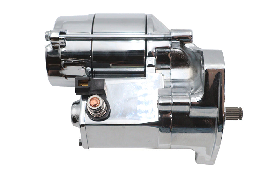 HARLEY Ultima Thunder Fire Anlasser 1.4KW Chrom Passend für 1989-2006 FXST, 1989-2006 FLST, 1989-