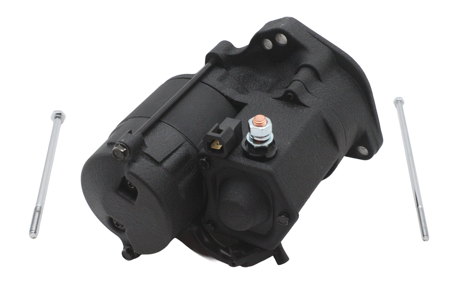 HARLEY Ultima Thunder Fire Anlasser 1.4KW Schwarz Passend für 1989-2006 FXST, 1989-2006 FLST, 1989-2