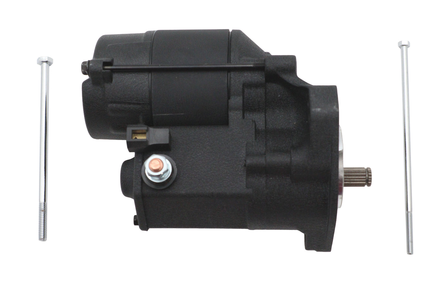 HARLEY Ultima Thunder Fire Anlasser 1.4KW Schwarz Passend für 1989-2006 FXST, 1989-2006 FLST, 1989-2