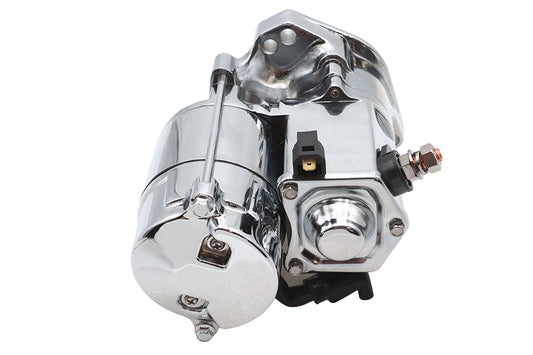 ハーレー ウルティマ サンダーファイヤー スターターモーター 1.4KW クローム 1989-2006 FXSt、1989-2006 FLST、1989-に適合