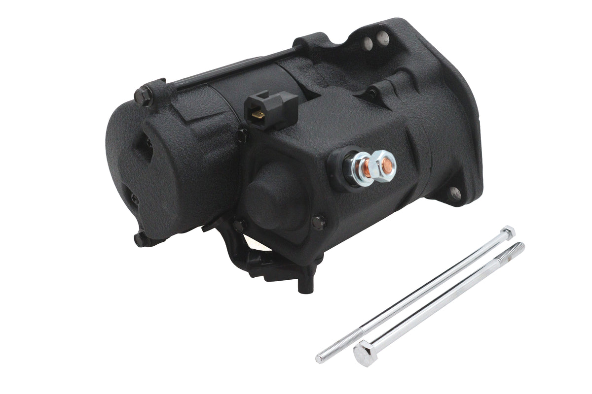 HARLEY Ultima Thunder Fire Anlasser 1.4KW Schwarz Passend für 1989-2006 FXST,   1989-2006 FLST,   1989-2