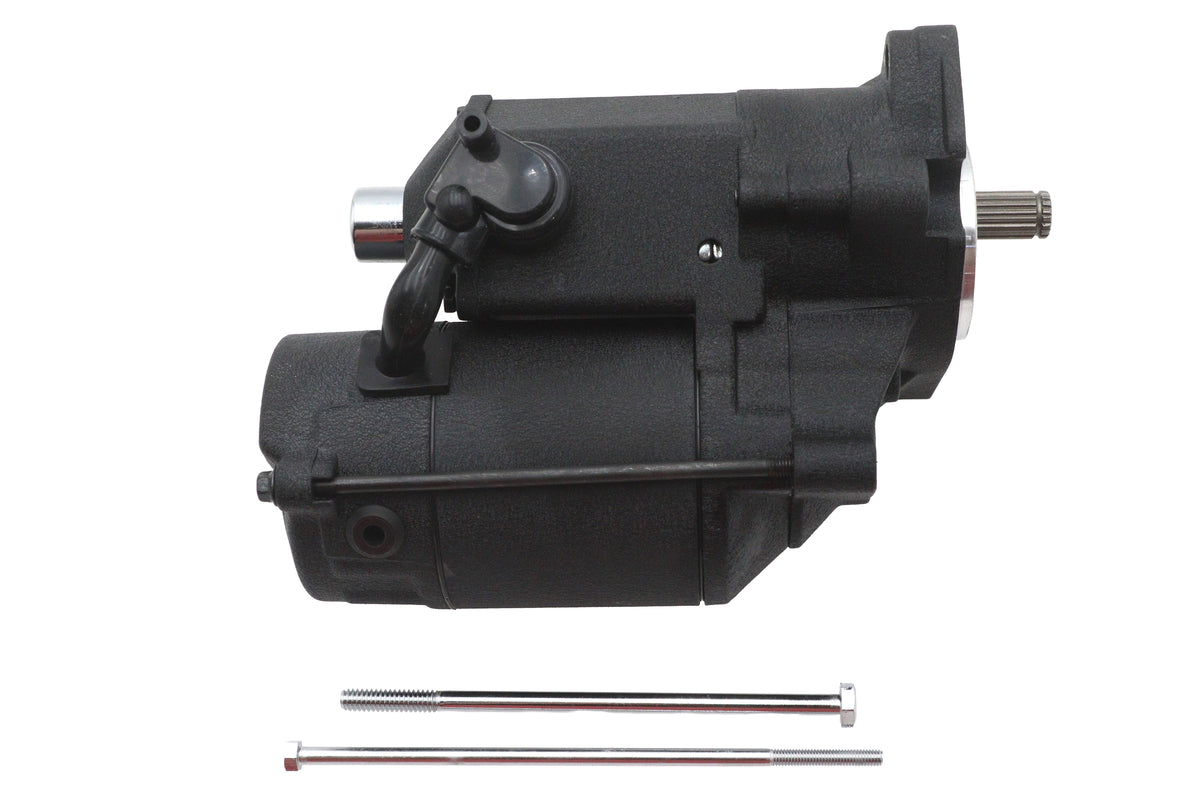 HARLEY Ultima Thunder Fire Anlasser 1.75KW Schwarz Passt 1989-2006 FXST,   1989-2006 FLST,   1989-