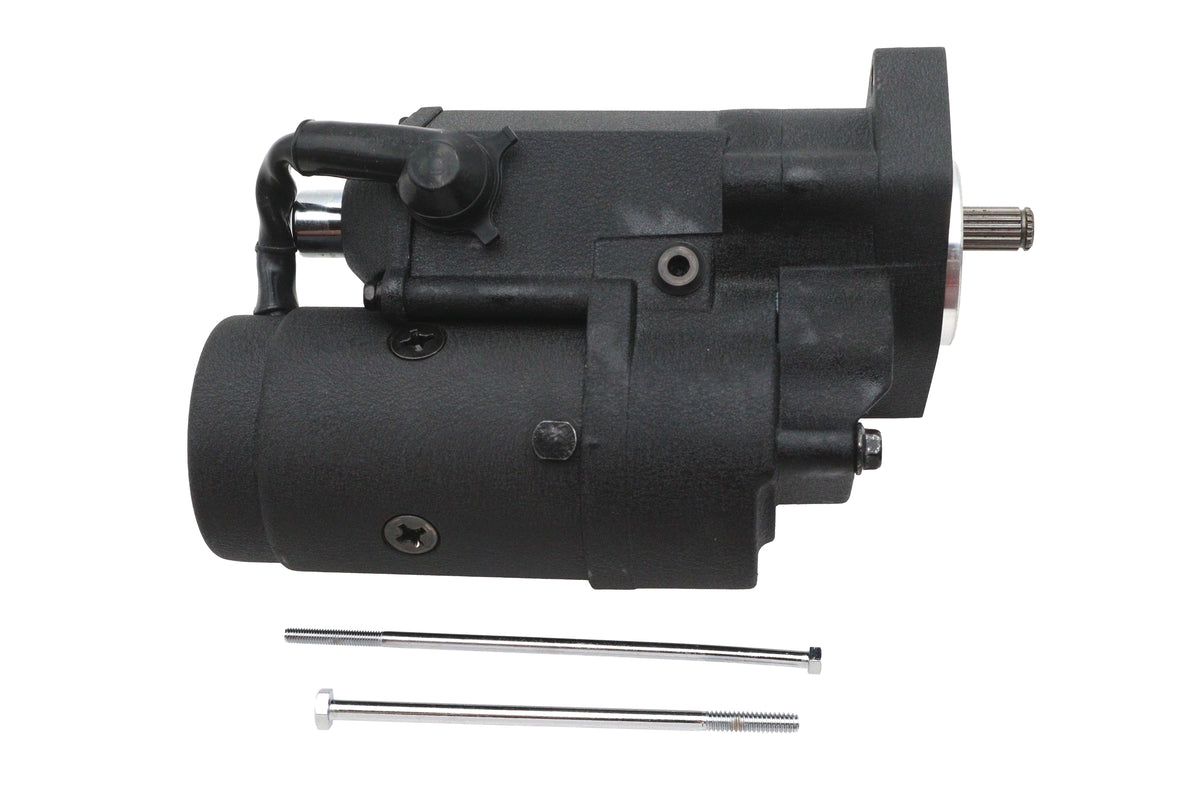 HARLEY Ultima Thunder Fire Anlasser 2.0KW Schwarz Passt 1989-2006 FXST, 1989-2006 FLST,