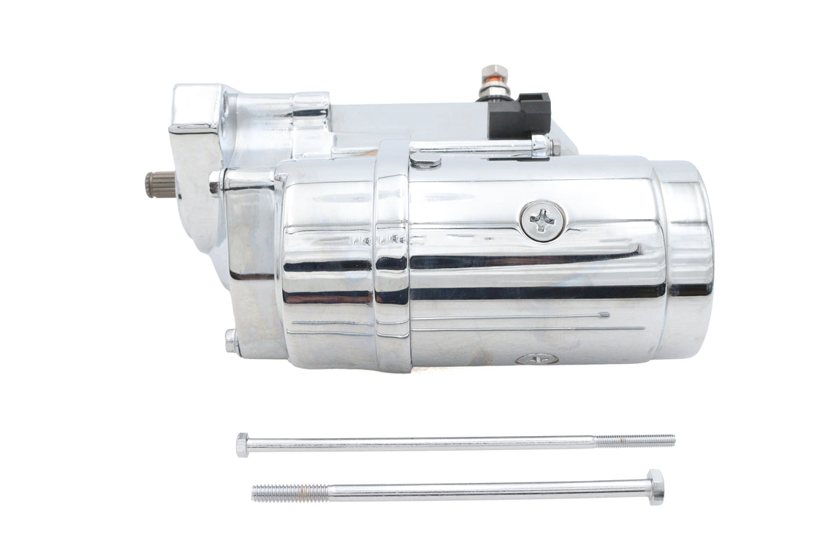 HARLEY Ultima Thunder Fire Anlasser 2.4KW Chrom Passt 1989-2006 FXST, 1989-2006 FLST, 1989-