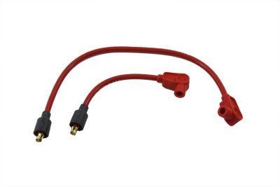 HARLEY Sumax Red 8mm Zündkabelsatz Passend für 1971-1984 FX,   1965-1984 FL,   1984-1999 FXST,   1986