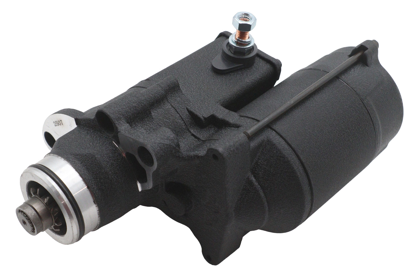 HARLEY Ultima Thunder Fire Anlasser 1.75KW Schwarz Passt 2006-2017 FXD,   2007-2017 FXST,   2007-2
