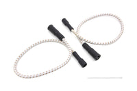 HARLEY Sumax Grey mit braunem Tracer 7mm Zündkabelsatz passend für 1999-2008 FLT, mit EFI