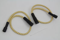 HARLEY Sumax Gelb mit Schwarz & Rot Tracer 7mm Zündkabel-Set Passend für 1999-2008 FLT, mit EFI