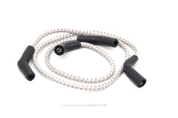 HARLEY Sumax Grau mit Braunem Tracer 7mm Zündkabelsatz passend für 2009-2016 FLT,