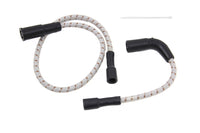 HARLEY Sumax Grey mit braunem Tracer 7mm Zündkabel-Set, passend für 1999-2006 FLT, mit Vergaser 2007