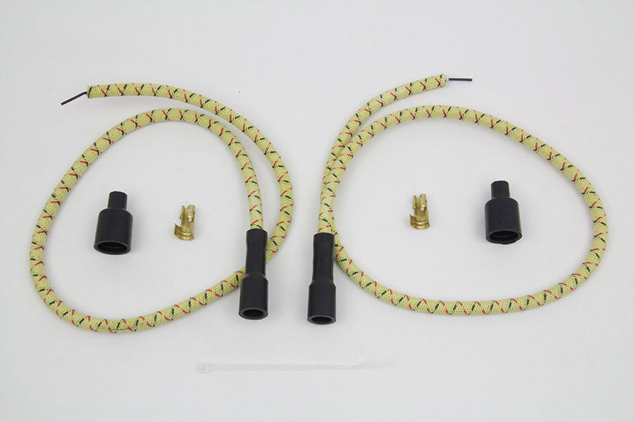 HARLEY Sumax Gelb mit Schwarz & Rot Tracer 7mm Zündkabel-Set Passt 0-  Custom, Anwendung