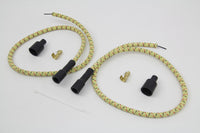 HARLEY Sumax Gelb mit Schwarz & Rot Tracer 7mm Zündkabel-Set Passt 0-  Custom, Anwendung