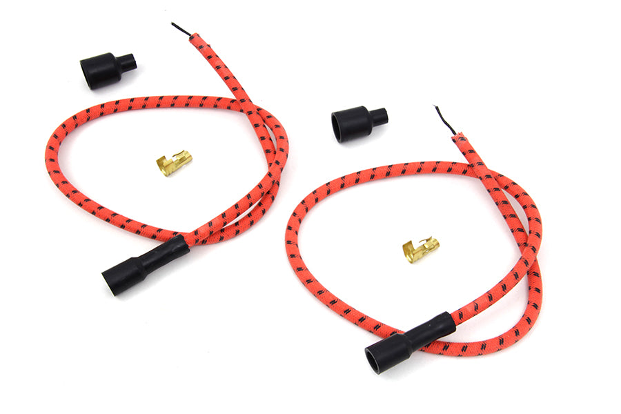 HARLEY Sumax Orange mit Black Tracer 7mm Zündkabel-Set, passend für 0- Custom, Anwendung