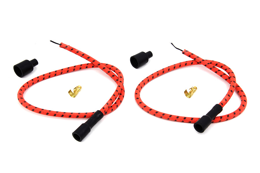 HARLEY Sumax Orange mit Black Tracer 7mm Zündkabel-Set, passend für 0- Custom, Anwendung