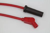 HARLEY Sumax Zündkerzenkabel-Set 8mm Rot, passend für 2018-UP FXST, 2018-UP FLST,