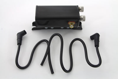 HARLEY Schwarze 12-Volt-Zündspule passend für 1948-1960 FL,