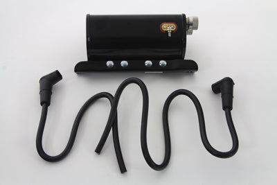HARLEY Schwarze 12-Volt-Zündspule passend für 1948-1960 FL,