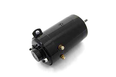 HARLEY Schwarz 12 Volt 2-Bürsten-Generator Passend für 1941-1969 FL, 1957-1981 XL,