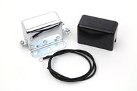 HARLEY Chrom 12 Volt Regler Relais Passend für 1941-1957 FL,   1936-1952 EL,   1936-1973 G,   1936-1973