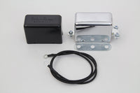 HARLEY Chrom 12 Volt Regler Relais Passend für 1941-1957 FL,   1936-1952 EL,   1936-1973 G,   1936-1973