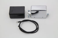 HARLEY Chrom 12 Volt Regler Relais Passend für 1941-1957 FL,   1936-1952 EL,   1936-1973 G,   1936-1973