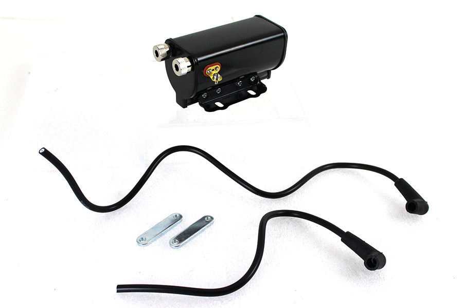 HARLEY Schwarze 6-Volt-Zündspule 5 Ohm Passend für 1930-1940 EL, 1930-1934 VL, 1938-1947 UL, 1941-1